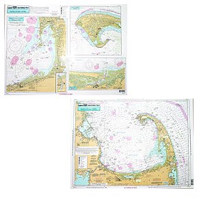 Captain Segull's Nautical Charts Cape Cod Bay/Harbors, MA